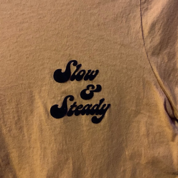 GARAGE size xs yellow graphic tee - Picture 3 of 4